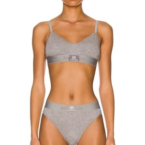 BALENCIAGA logo patch bra - LAST CHANCE THIS WILL BE DELETED FEB 7!